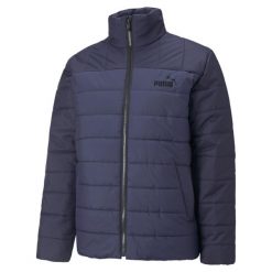 Kurtka Puma ESS Padded Jacket, Mężczyźni. Niebieskie kurtki męskie Puma, m, bez wzorów, z poliesteru, sportowe, bez ramiączek, bez kaptura. W wyprzedaży za 390.00 zł.
