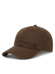 Calvin Klein Czapka z daszkiem Felt W Metal Plaque Cap LV04D5054G Brązowy. Brązowe czapki męskie Calvin Klein, bez wzorów, z materiału. Za 169.99 zł.