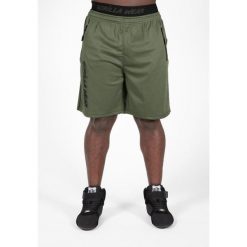 Spodenki fitness męskie Gorilla Wear Mercury Mesh Shorts. Czarne szorty sportowe męskie GORILLA WEAR, bez wzorów, z meshu, sportowe. Za 210.50 zł.