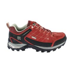 Niskie buty turystyczne Élémenterre Sonora Low EV. Czerwone buty zimowe męskie Elementerre, bez wzorów, z nylonu, sportowe, bez obcasa, bez zapięcia. Za 339.50 zł.
