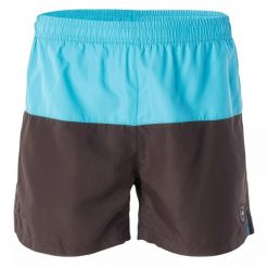 Męskie Spodenki Kąpielowe Kaden II. Czarne kąpielówki męskie AQUAWAVE, bez wzorów, sportowe. Za 88.99 zł.