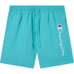 Spodenki kąpielowe męskie Champion Beachshort. Niebieskie kąpielówki męskie CHAMPION, l, bez wzorów. Za 119.00 zł.