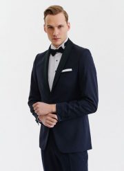 PAKO LORENTE – Marynarka smokingowa P000B-3S-002-G-S. Marynarki męskie Pako Lorente, s, bez wzorów, z wełny. Za 1,999.99 zł.