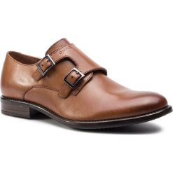 Półbuty QUAZI - QZ-12-02-000103 104. Brązowe eleganckie półbuty męskie QUAZI, z materiału, eleganckie, bez obcasa, bez zapięcia. W wyprzedaży za 159.00 zł.