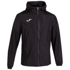 Kurtka do biegania męska Joma Elite VIII przeciwdeszczowa. Czarne kurtki treningowe męskie Joma, m, bez wzorów, bez kaptura, do biegania. Za 179.99 zł.