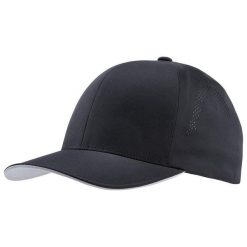 Czapka sportowa z daszkiem Head Delta Cap. Czarne czapki męskie Head, na jesień, bez wzorów, sportowe. Za 139.99 zł.