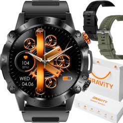 Zegarek męski SMARTWATCH GRAVITY GT20-7. Zegarki męskie Gravity. Za 267.00 zł.