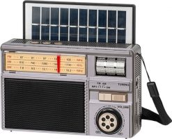 Radio Kruger&Matz Radio przenośne analogowe solarne model KM0831. Radia Kruger&Matz. Za 56.17 zł.