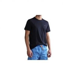 Koszulka sportowa męska Napapijri Salis. Czarne t-shirty sportowe męskie Napapijri, m, bez wzorów, z bawełny, sportowe, bez ramiączek. Za 245.00 zł.