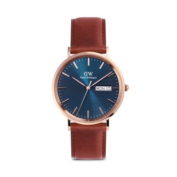 Zegarek Daniel Wellington. Czerwone zegarki męskie Daniel Wellington, złote. Za 789.99 zł.