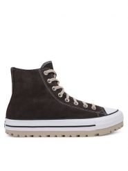 Converse Trampki Chuck Taylor All Star City Trek Suede A10570C Brązowy. Brązowe trampki męskie Converse, bez wzorów, ze skóry, retro, bez zapięcia. Za 299.99 zł.