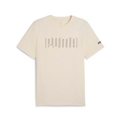 Puma Koszulka Sport Graphic 68461787. Brązowe t-shirty sportowe męskie Puma, m, bez wzorów, z gumy, sportowe, bez ramiączek. Za 116.90 zł.
