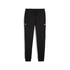 Puma Spodnie F1 62571701. Czarne spodnie dresowe męskie Puma, bez wzorów, z dresówki. Za 219.99 zł.