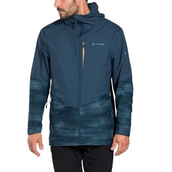 Kurtka trekkingowa męska Vaude Kofel LW. Niebieskie kurtki męskie Vaude, m, bez wzorów, bez ramiączek, bez kaptura. W wyprzedaży za 389.00 zł.