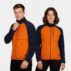 Bluza Primaloft unisex Alpinus Bjoreio. Brązowe bluzy nierozpinane męskie Alpinus, m, bez wzorów, sportowe, bez ramiączek, bez kaptura. Za 399.00 zł.