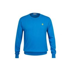 Bluza męska LUMBERJACK PULLOVER CREW NECK OVERDYED. Niebieskie bluzy nierozpinane męskie Lumberjack, m, bez wzorów, bez ramiączek, bez kaptura. Za 209.99 zł.
