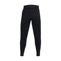 Spodnie treningowe męskie Under Armour Fleece Joggers Loose. Czarne szorty sportowe męskie Under Armour, bez wzorów, z bawełny. Za 455.00 zł.
