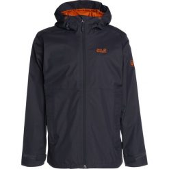 Jack Wolfskin ARROYO MEN Kurtka hardshell ebony. Szare kurtki outdoor męskie Jack Wolfskin, z hardshellu. W wyprzedaży za 471.20 zł.