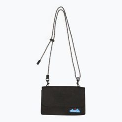 Portfel KAVU Islamorada Cross Body. Czarne portfele męskie KAVU, bez wzorów. Za 209.99 zł.