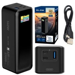 BLOW POWER BANK 27000MAH PD 140W AIR99.9 CZARNY. Czarne powerbanki Blow. Za 300.99 zł.