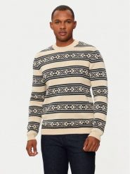 Matinique Sweter Triton 30207482 Beżowy Regular Fit. Brązowe kardigany męskie Matinique, m, bez wzorów, z bawełny, bez ramiączek. Za 239.99 zł.