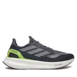 Buty do biegania adidas. Czarne buty do biegania męskie ADIDAS, bez wzorów, bez zapięcia, do biegania. Za 379.99 zł.