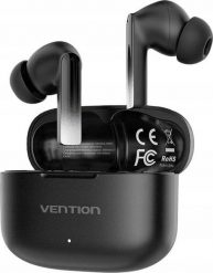 Słuchawki Vention Słuchawki bezprzewodowe, Vention, NBIB0, Elf Earbuds E04 (czarne). Czarne słuchawki bluetooth Vention. Za 85.49 zł.