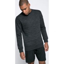 Reebok - Bluza. Czarne bluzy nierozpinane męskie Reebok, z bawełny. W wyprzedaży za 129.90 zł.