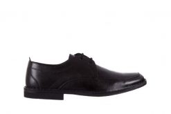 Półbuty Bayla-088 08471 Nature Nero, Czarny, Skóra naturalna - 44. Czarne eleganckie półbuty męskie Bayla, ze skóry, bez obcasa, bez zapięcia. W wyprzedaży za 134.10 zł.