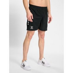 Krótka Hummel HmlStaltic. Czarne szorty sportowe męskie HUMMEL, bez wzorów, sportowe. Za 113.50 zł.