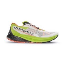 Buty do biegania w terenie Mężczyzna La Sportiva Prodigio biały. Białe buty do biegania męskie La Sportiva, bez wzorów, z materiału, bez zapięcia, do biegania. Za 965.00 zł.