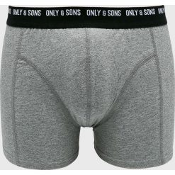 Only & Sons - Bokserki. Szare bokserki męskie Only & Sons, z bawełny. W wyprzedaży za 27.90 zł.