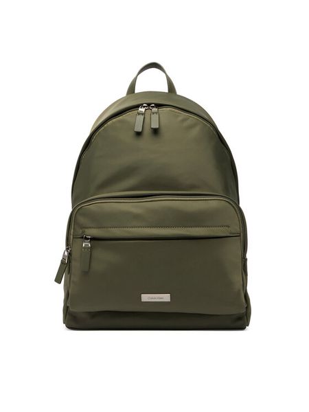 Calvin Klein Saszetka Sleek Round Backpack LV04D3143G Zielony. Zielone saszetki męskie Calvin Klein, bez wzorów, ze skóry. Za 529.99 zł.