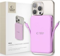 Powerbank Tech-Protect TECH-PROTECT PB31 LIFEMAG MAGSAFE POWER BANK 10000MAH LAVENDER. Niebieskie powerbanki TECH-PROTECT. Za 98.03 zł.
