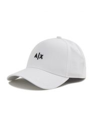 Armani Exchange Czapka z daszkiem 954112 CC571 00010 Biały. Białe czapki męskie Armani Exchange, bez wzorów, z materiału. Za 99.99 zł.
