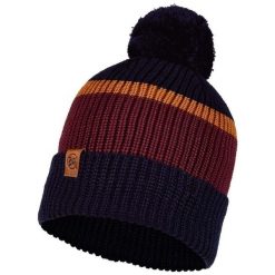 Czapka BUFF KNITTED HAT ELON. Brązowe czapki męskie Buff, bez wzorów, sportowe. W wyprzedaży za 82.43 zł.