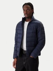 Tommy Jeans Kurtka puchowa DM0DM20658 Granatowy Regular Fit. Niebieskie kurtki męskie Tommy Jeans, m, bez wzorów, z jeansu, bez ramiączek, bez kaptura. Za 849.99 zł.