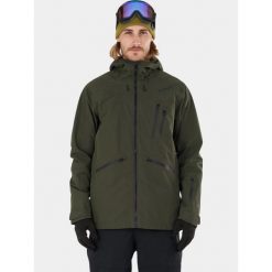 Kurtka Męska Fundango Rigel ECO 3L. Zielone kurtki narciarskie i snowboardowe męskie Fundango, l, bez wzorów, z materiału, bez kaptura, narciarskie. Za 919.90 zł.