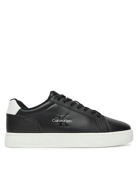 Calvin Klein Jeans Sneakersy Classic Cupsole Mono Lth YM0YM01369 Czarny. Czarne buty sportowe na co dzień męskie Calvin Klein Jeans, m, bez wzorów, z jeansu, bez ramiączek, bez kaptura. Za 329.99 zł.