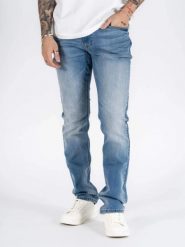 Męskie Spodnie Jeansowe Marcus Felix 2089 Jeans Sky Blue 14-200205. Niebieskie jeansy męskie MARCUS, bez wzorów, z jeansu. Za 199.99 zł.