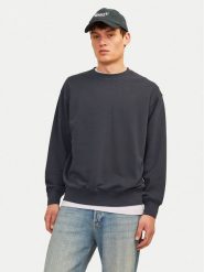 Jack & Jones Bluza Charge 12257853 Granatowy Loose Fit. Niebieskie bluzy nierozpinane męskie Jack & Jones, m, bez wzorów, z bawełny, bez ramiączek, bez kaptura. Za 99.99 zł.