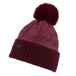 Unisex czapka zimowa Beanie. Czerwone czapki męskie Regatta, na zimę, bez wzorów, eleganckie. Za 52.99 zł.