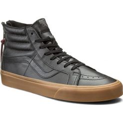 Sneakersy VANS - Sk8-Hi Reissue Zip VN0004KYJSF (Hiking) Black/Gum. Czarne buty sportowe na co dzień męskie Vans, z gumy. W wyprzedaży za 279.00 zł.