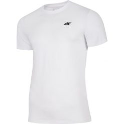 T-shirt męski TSM213 - biały. T-shirty męskie marki 4f. Za 29.99 zł.