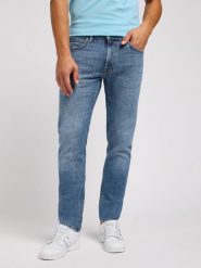 MESKIE SPODNIE LEE LUKE COUNTRY ROAD 112350154. Jeansy męskie Lee, bez wzorów, z jeansu. Za 219.99 zł.
