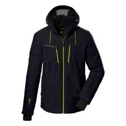 Kurtka męska Killtec KSW 44 MN SKI JCKT. Czarne kurtki męskie KILLTEC, na zimę, m, bez wzorów, sportowe, bez ramiączek, bez kaptura. W wyprzedaży za 599.99 zł.