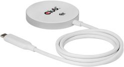 CLUB3D CAC-3026 ładowarka do urządzeń przenośnych Telefon komórkowy, Smartfon, Smartwatch, Telefon Biały DC Bezprzewodowe ładowanie Szybkie ładowanie. Białe zegarki smartwatch Club 3D. Za 292.31 zł.