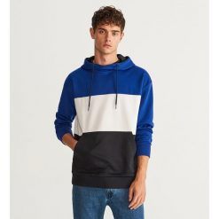Bluza z kapturem - Niebieski. Bluzy z kapturem męskie marki Reserved. W wyprzedaży za 79.99 zł.