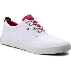 Tenisówki TOMMY HILFIGER - FM0FM02160 White 100. Trampki męskie marki Tommy Hilfiger. Za 339.00 zł.