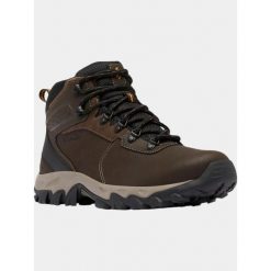 Buty Turystyczne Męskie Columbia Newton Ridge Plus II WP. Brązowe buty trekkingowe męskie Columbia, bez wzorów, bez zapięcia, trekkingowe. Za 359.00 zł.